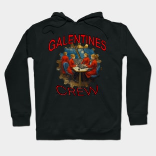 Galentines crew Van Gogh style Hoodie